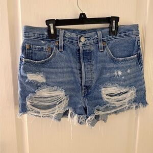 Levi’s 501 Denim Blue Shorts